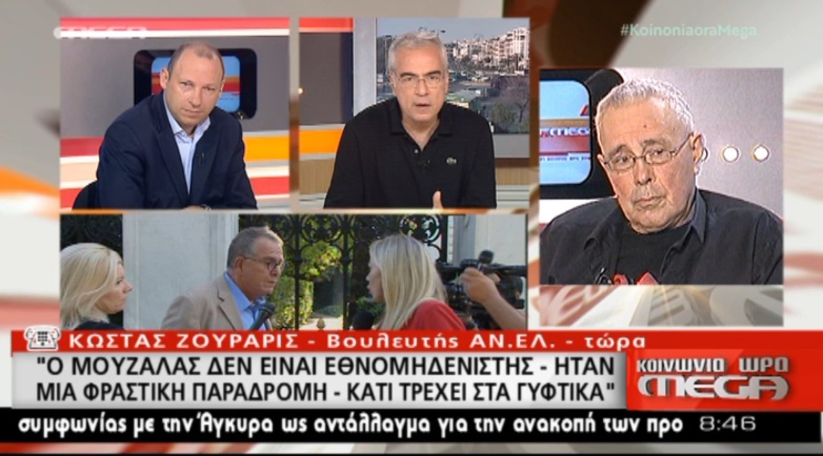 Ζουράρις για ”Μακεδονία” Μουζάλα