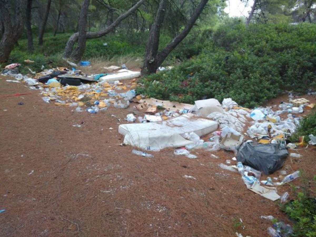 Χαλκιδική: Εικόνες ντροπής σε διάσημη παραλία της Κασσάνδρας – Έφυγαν και άφησαν πίσω αυτές τις εικόνες [pics]