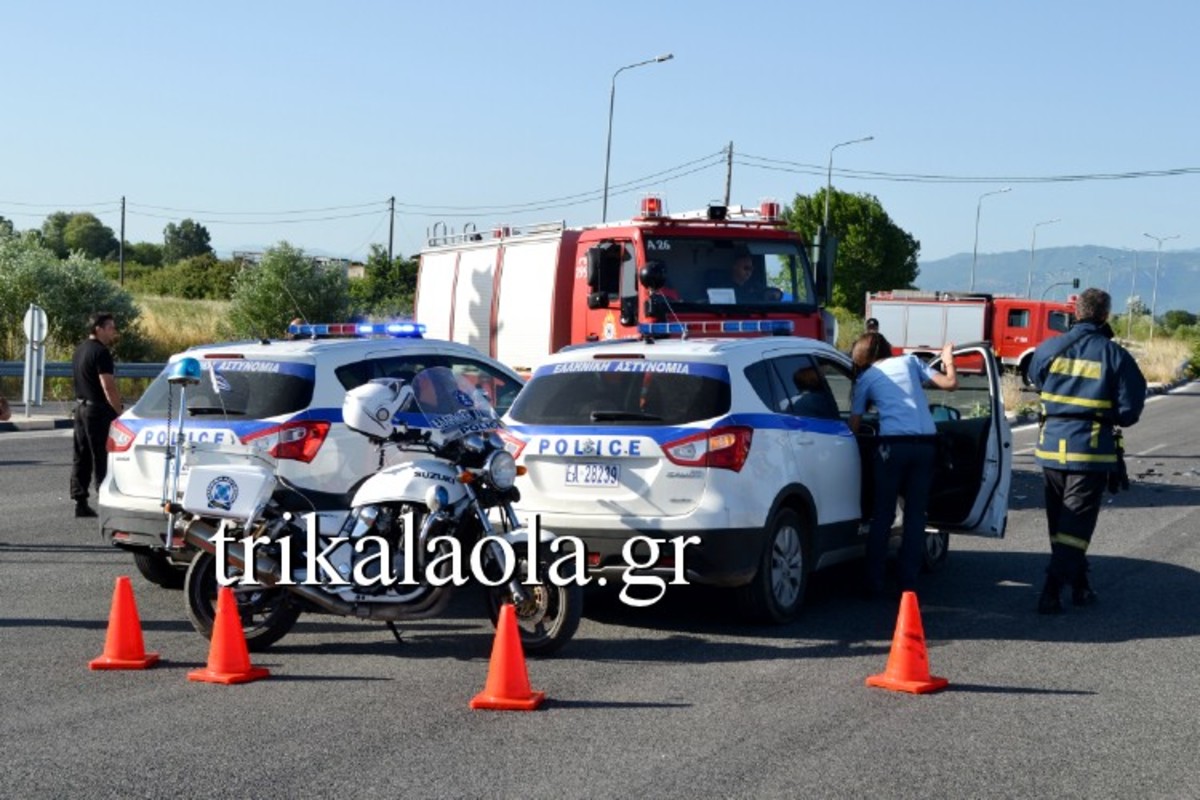 Τρίκαλα: Νέο τροχαίο με 5 τραυματίες – Σφοδρή σύγκρουση δύο αυτοκινήτων!