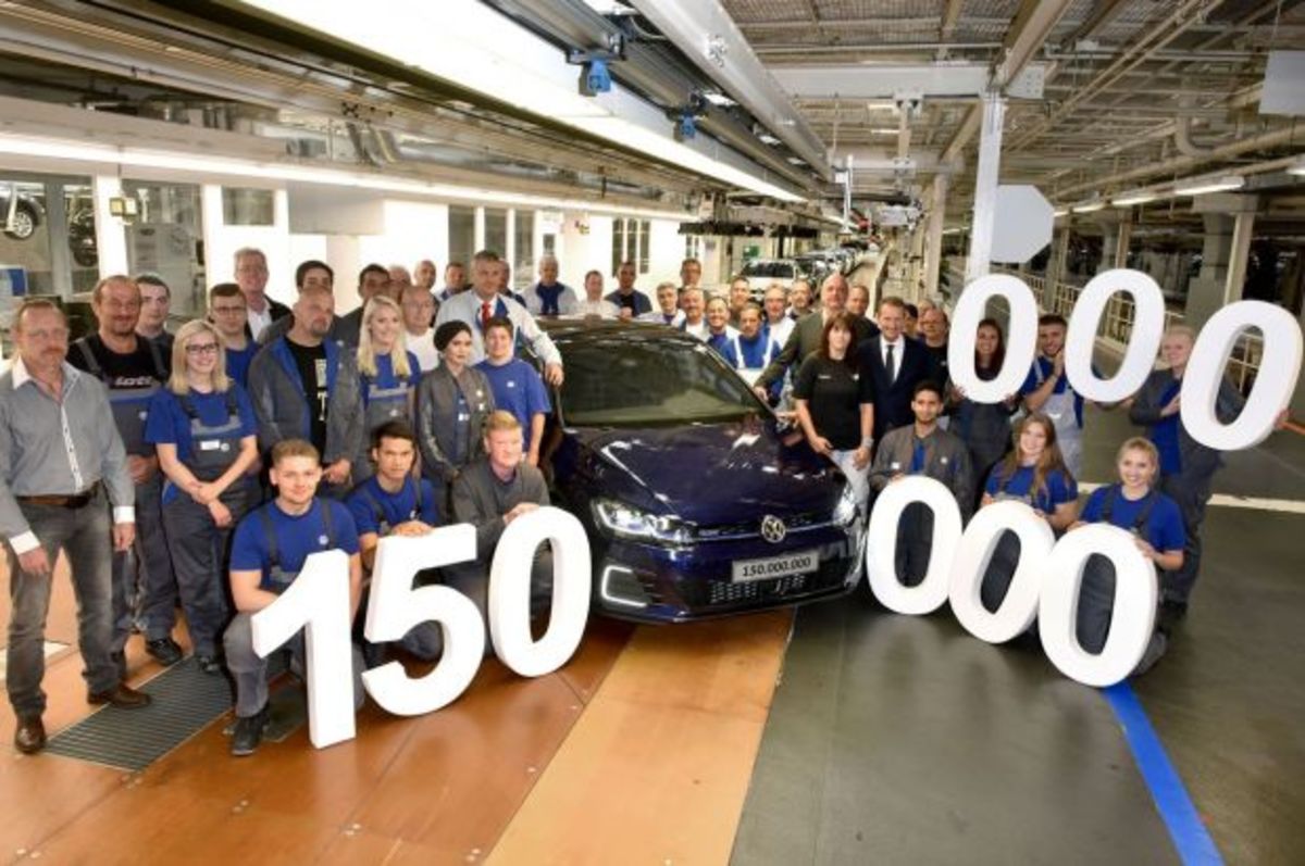 Η Volkswagen γιορτάζει την παραγωγή 150.000.000 αυτοκινήτων σε 80 χρόνια ζωής