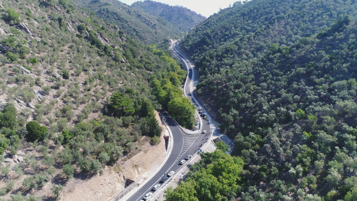 Μυτιλήνη: Παραδόθηκε η νέα επαρχιακή οδός