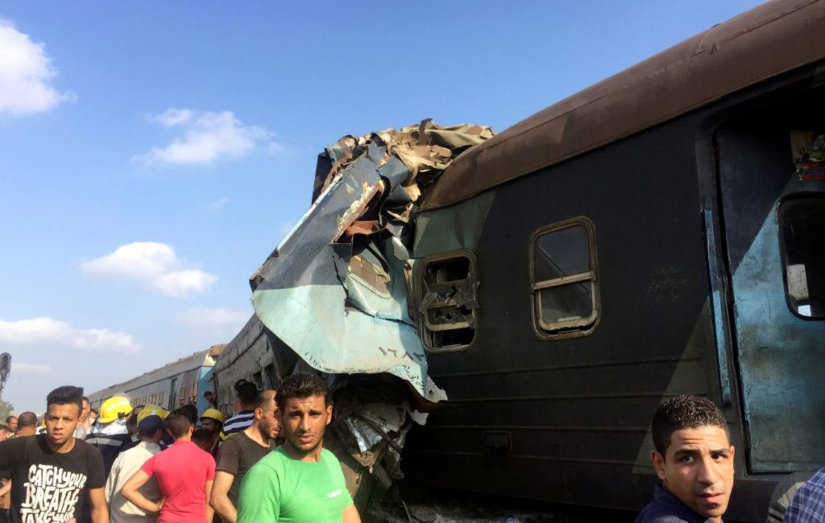 Αίγυπτος: Στους 37 ο αριθμός των νεκρών από το σιδηροδρομικό δυστύχημα