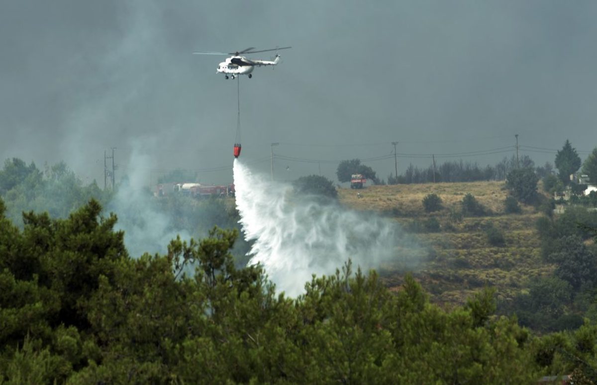 Φωτιά στην Αττική: Απελπισμένοι οι κάτοικοι κάνουν έκκληση για πόσιμο νερό – Μεγάλη αναζωπύρωση στο Καπανδρίτι [pics, vids]