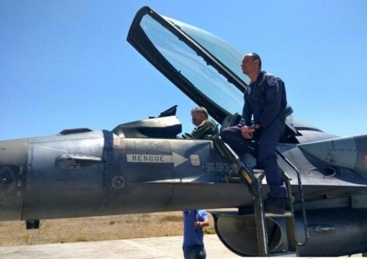 Μήνυμα Αρχηγού Αεροπορίας απο τη Λήμνο: Όποιοι παίζουν με τα σπίρτα μπορεί να καούν [pics]