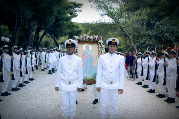 O Εορτασμός της Αγίας Μαρίνας παρουσία της ηγεσίας των Ενόπλων Δυνάμεων [pics]