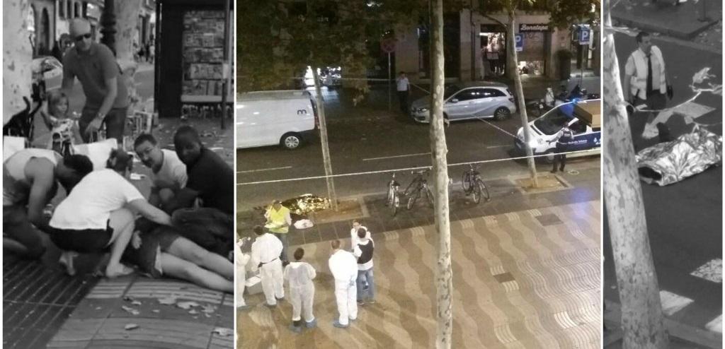 Βαρκελώνη – Τρομοκρατική επίθεση: Λευκό βαν παρέσυρε πεζούς – Δεκάδες νεκροί και τραυματίες