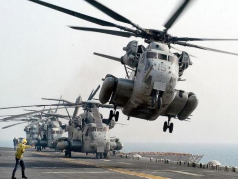 CH-53E: Αυτά είναι τα μεγαλύτερα ελικόπτερα της Δύσης! [vid]