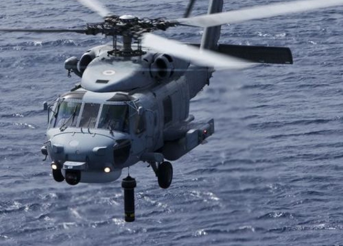 Αερομεταφορά πολυτραυματία ορειβάτη με ελικόπτερο του Πολεμικού Ναυτικού