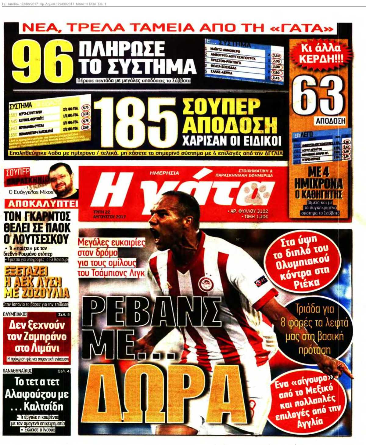 Η ΓΑΤΑ 22-08-2017