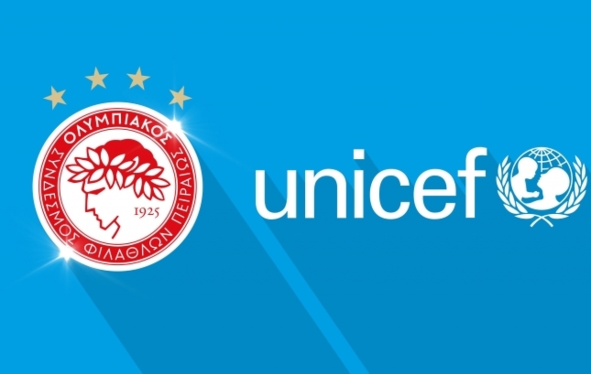 Ολυμπιακός και UNICEF ανανέωσαν τη συνεργασία τους