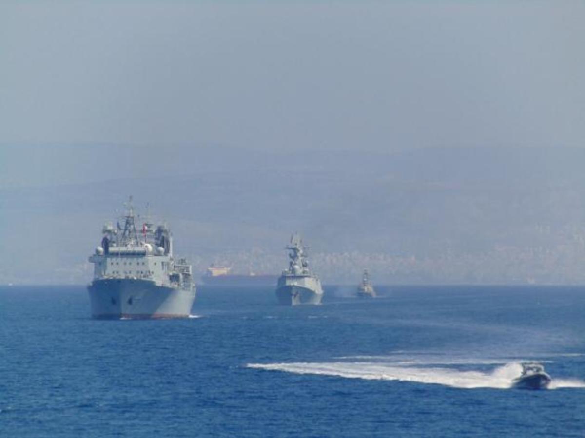 Όταν το ελληνικό συνάντησε το κινεζικό Ναυτικό στο Σαρωνικό Κόλπο! Εντυπωσιακά πλάνα