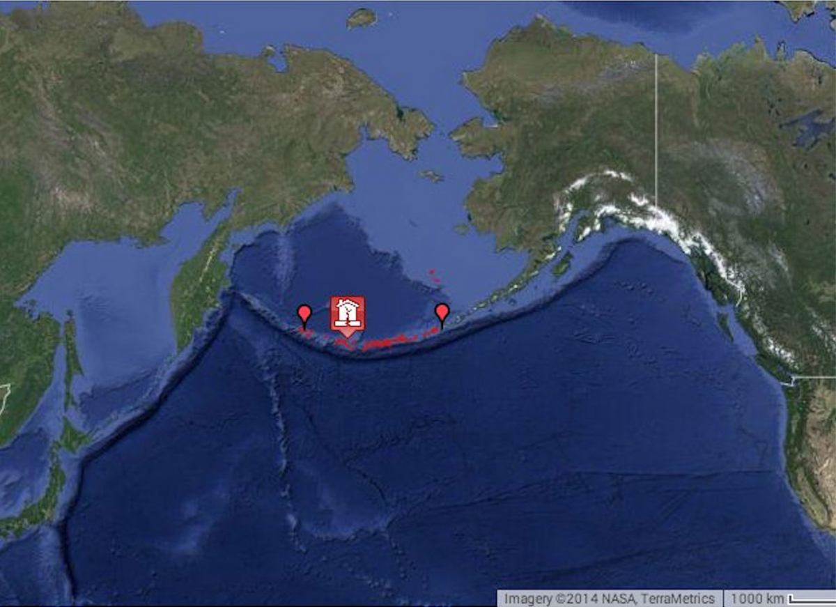 ЦУНАМИ на Аляске. Aleutian Arc. Andreanof Islands, Aleutian Islands, Alaska 1957 earthquake. Тихий океан аляска