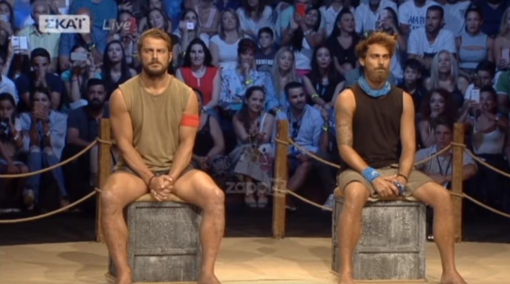 Αυτά είναι τα ποσοστά που πήραν Ντάνος και Μάριος στον τελικό του Survivor!