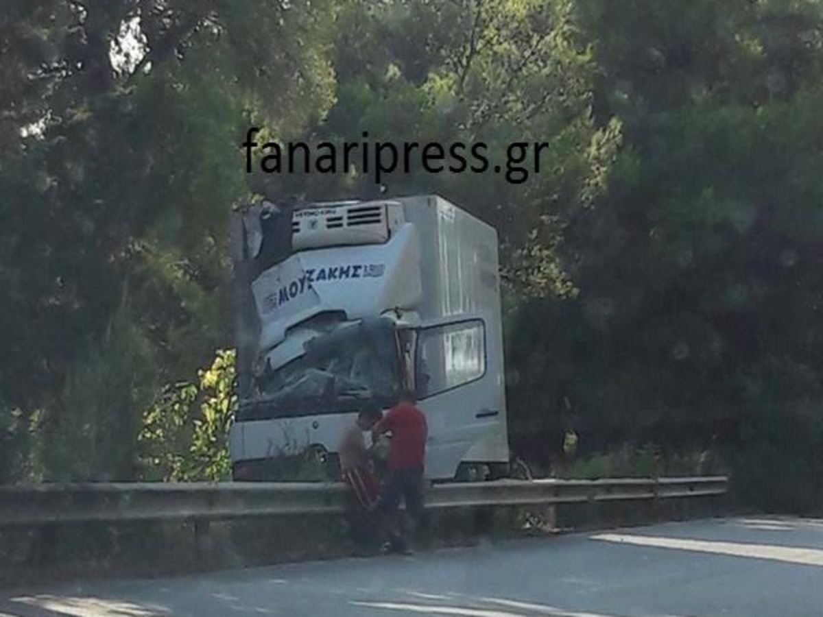Πρέβεζα: Φορτηγό εξετράπη στο ύψος της Λούτσας [pic]