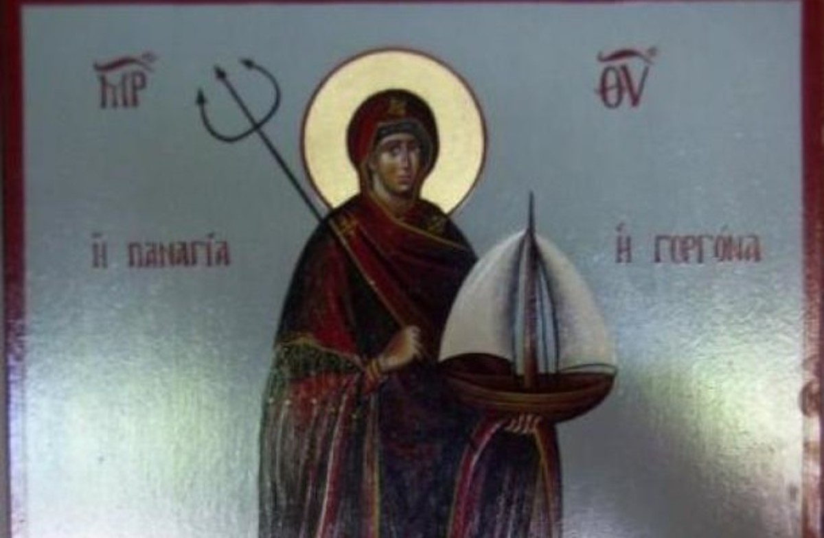 Παναγία γοργόνα: Μια σπάνια εικόνα!