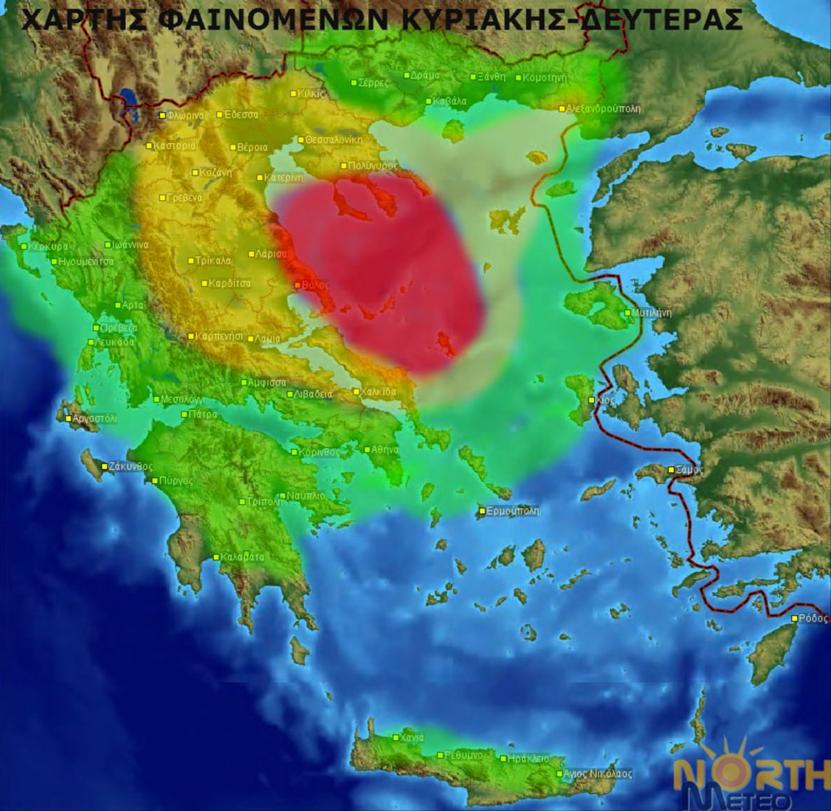 Καιρός: Η “Μέδουσα” πλησιάζει κι απειλεί! Που θα χτυπήσει η κακοκαιρία – Σε επίπεδα Οκτώβρη η θερμοκρασία