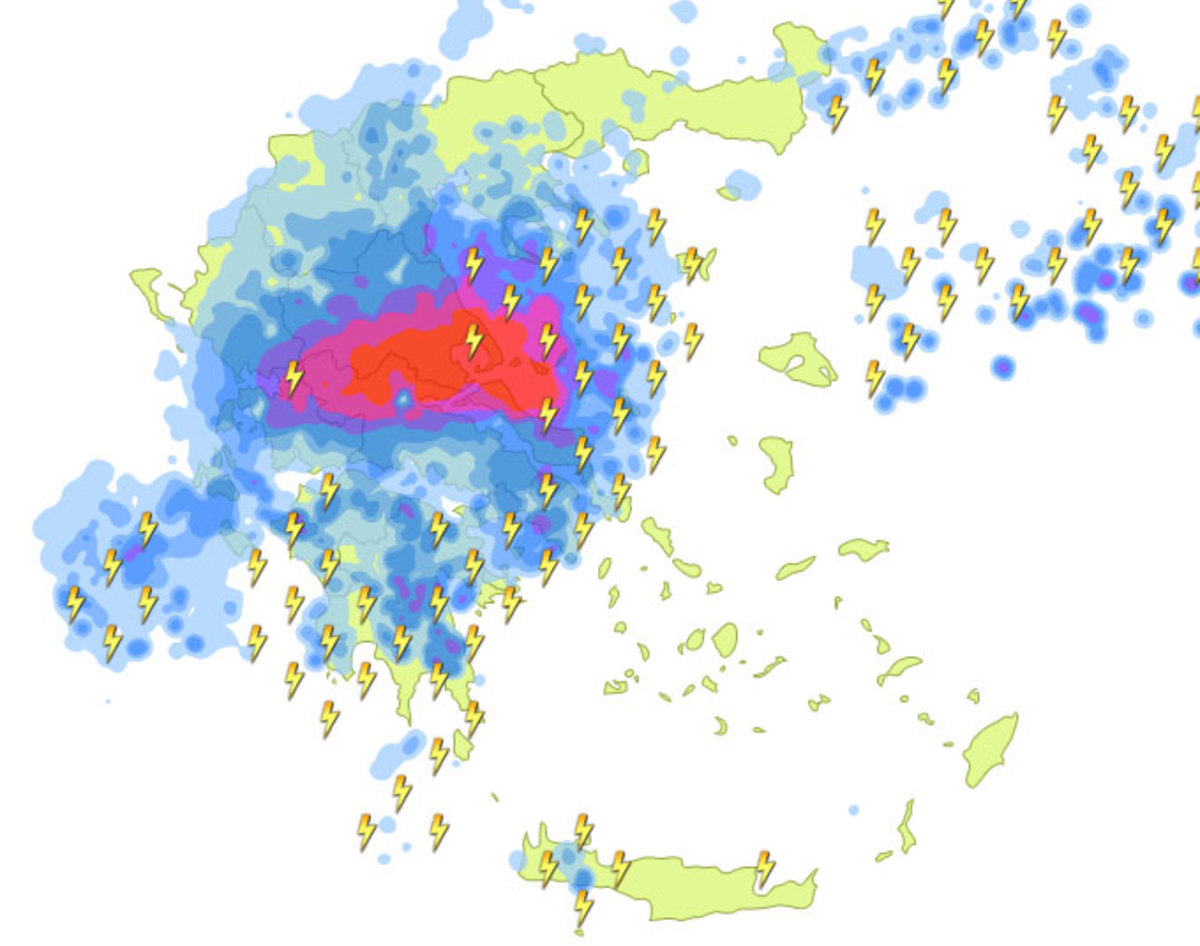 Καιρός: Η “Μέδουσα” θα “χτυπήσει” και την Αττική! Ισχυρές καταιγίδες τις επόμενες ώρες