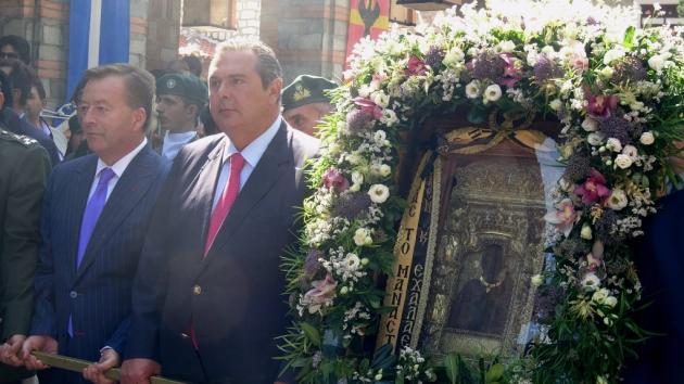 Καμμένος: O άξονας του ελληνισμού αρχίζει από τον Πόντο, προχωρά Θράκη, τέμνει το Αιγαίο, καταλήγει στην Κύπρο