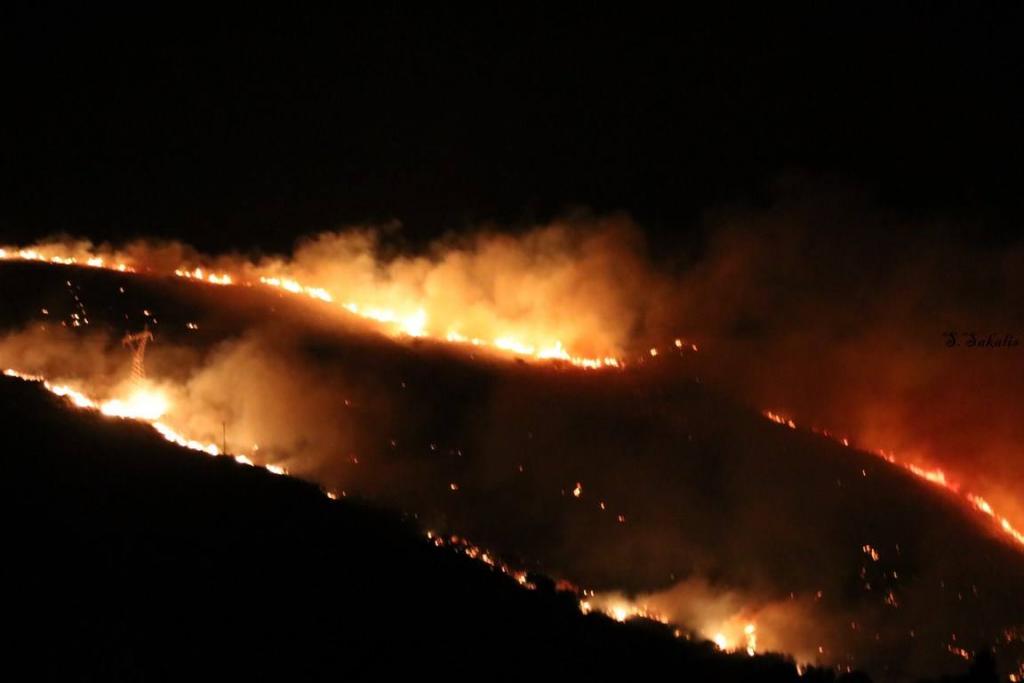 Φωτιά ΤΩΡΑ στην Κεφαλονιά! Εκκενώνονται σπίτια [pics, vids]