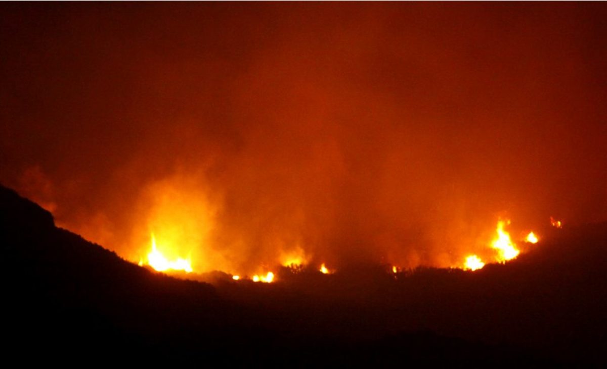 Σε ύφεση οι φωτιές στην Κέρκυρα
