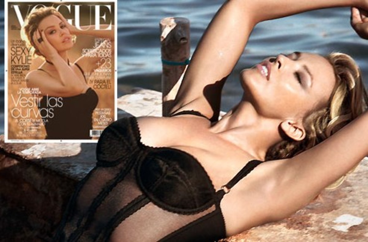 Η Kylie Minogue φωτογραφίζεται πιο σέξυ από ποτέ για την ισπανική Vogue