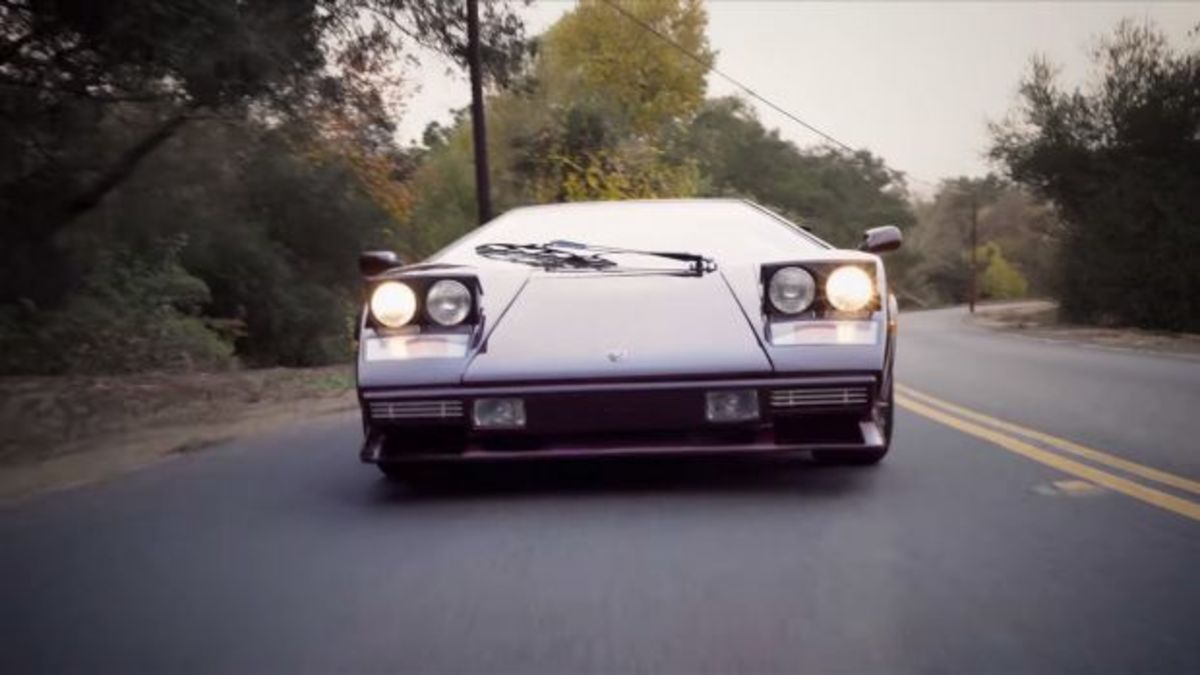 Η θρυλική Lamborghini Countach, στα χέρια ενός θρύλου! [vid]