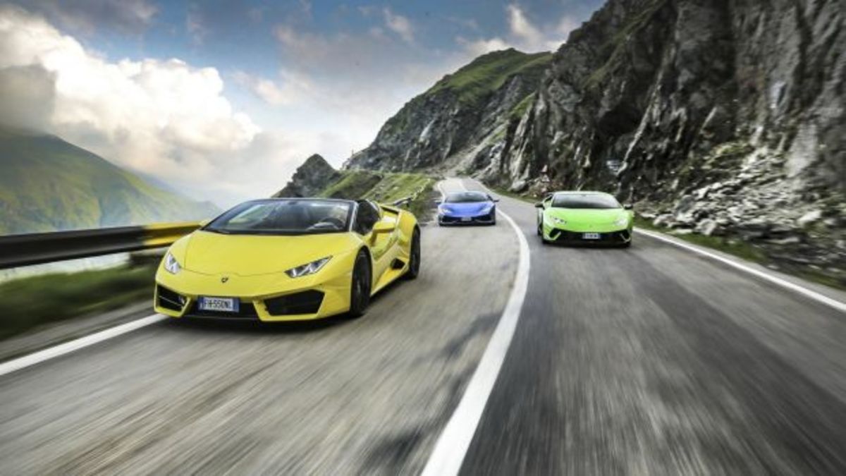 Τρεις Lamborghini στον «καλύτερο δρόμο της Ευρώπης» [vid]