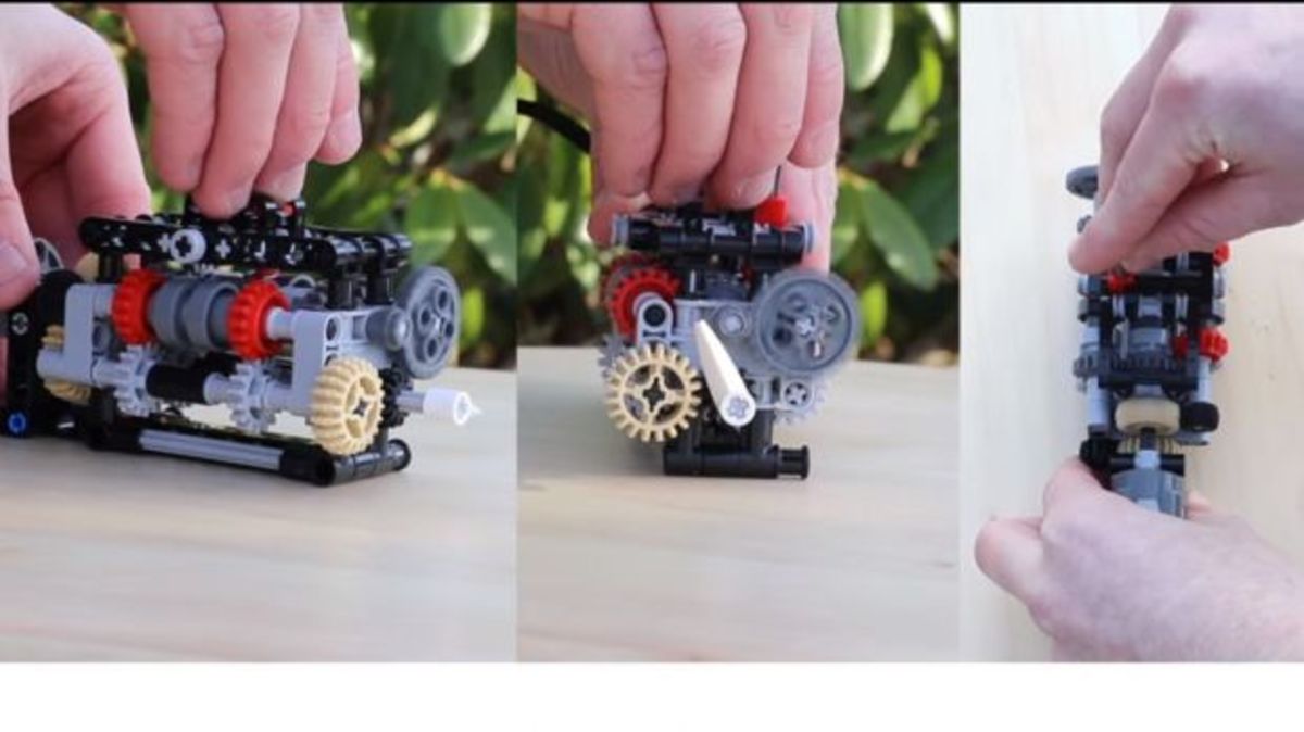 Έφτιαξε κιβώτιο ταχυτήτων από Lego… Και δουλεύει! [vid]