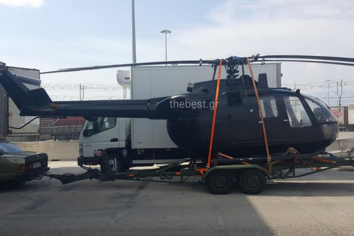 Πάτρα: Αυτό είναι το ελικόπτερο που κατασχέθηκε στο λιμάνι – Ο ιδιοκτήτης δάγκωσε λιμενικό [pics, vid]