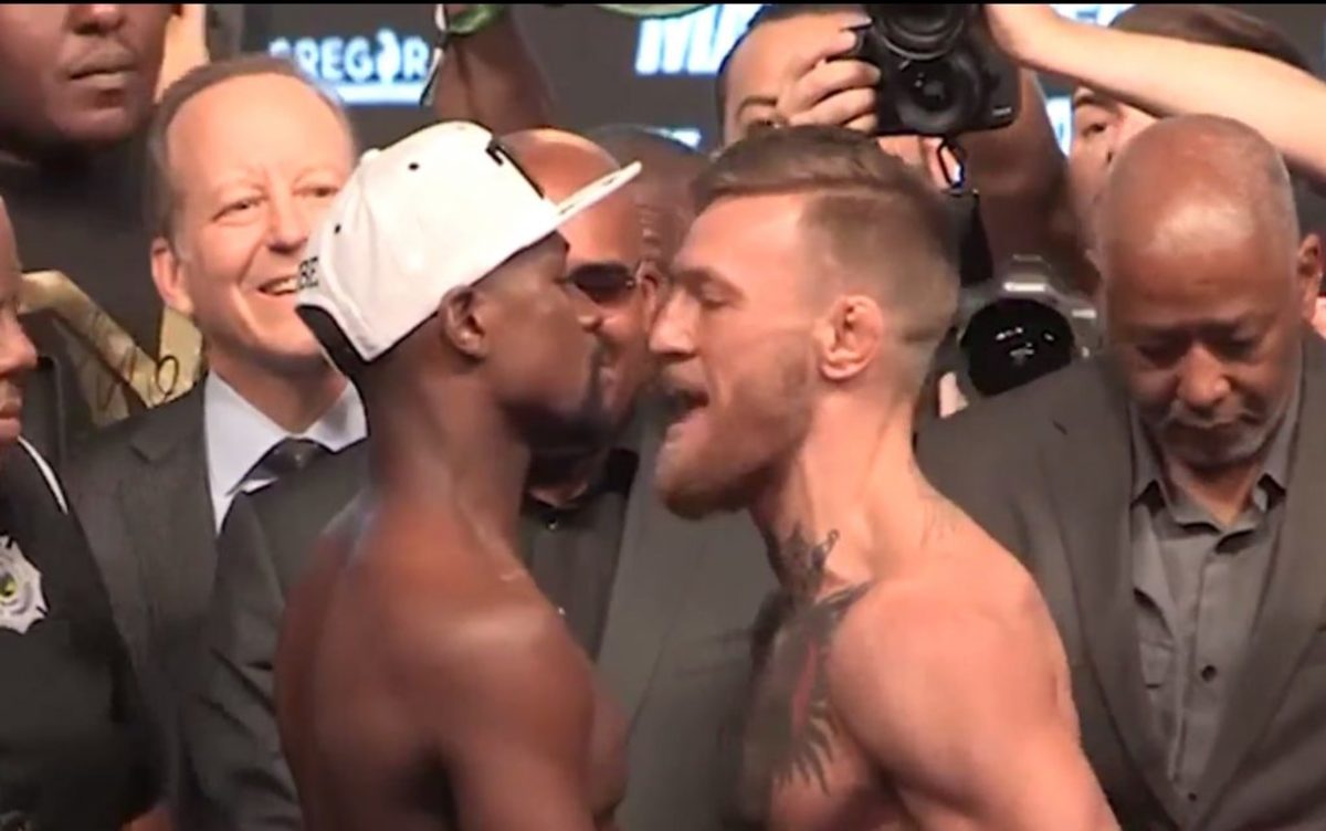 “Τρελάθηκε” ο McGregor! Τα έχωσε στον άνετο Mayweather [vid]