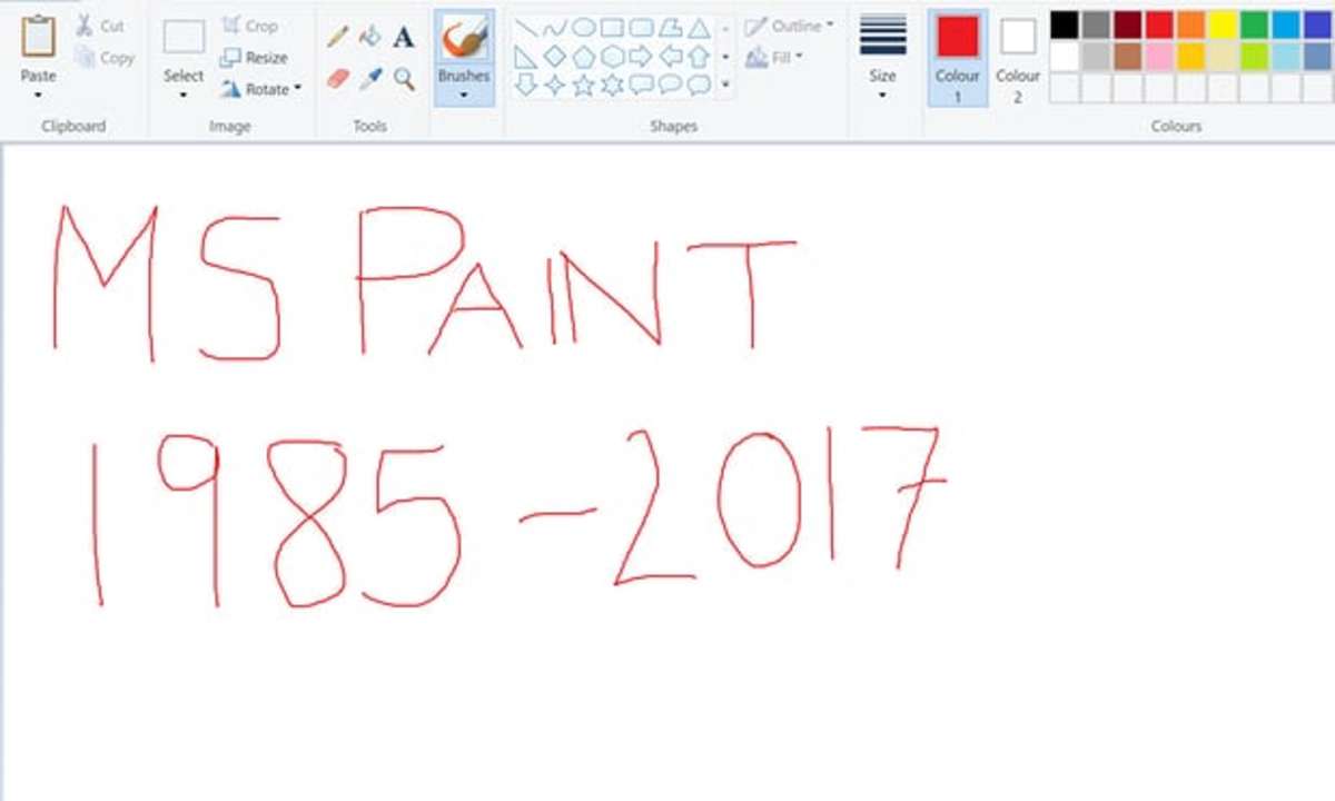 Η Microsoft ανακοινώνει το τέλος της ζωγραφικής!