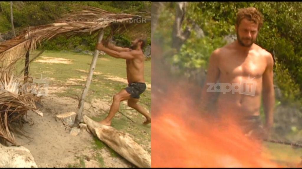 Survivor: Τα γκρέμισε όλα ο Αγγελόπουλος! Ξέσπασε και έβαλε φωτιά! [vid]