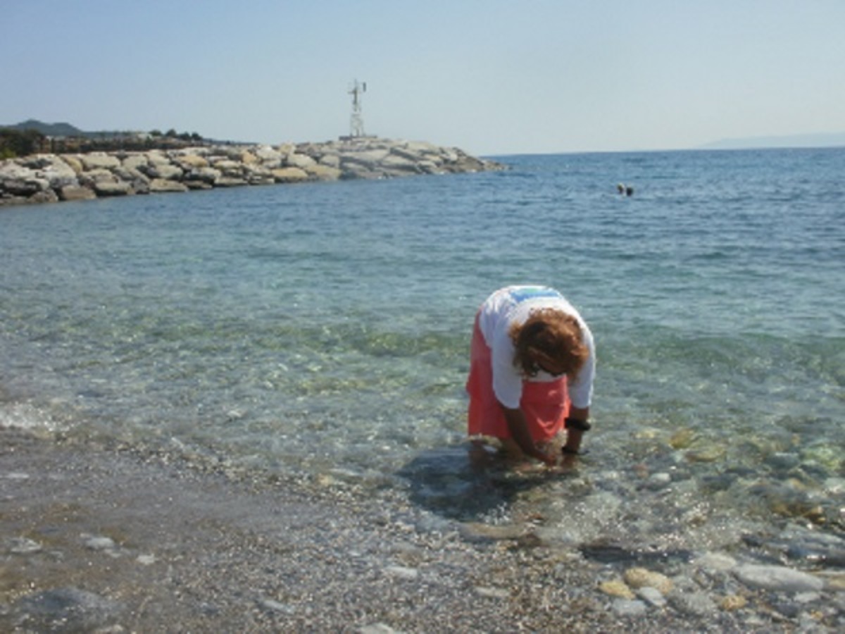 Φωτογραφία από τις δειγματοληψίες