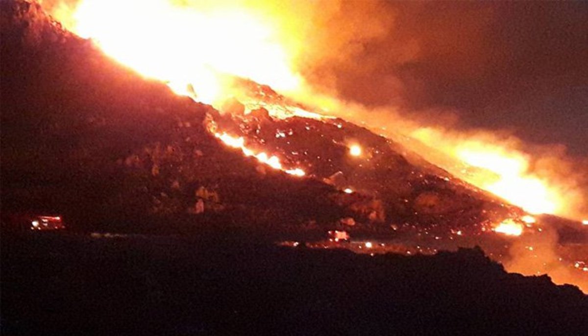 Κρήτη: Ολονύχτια μάχη με τις φλόγες [pics, vid]