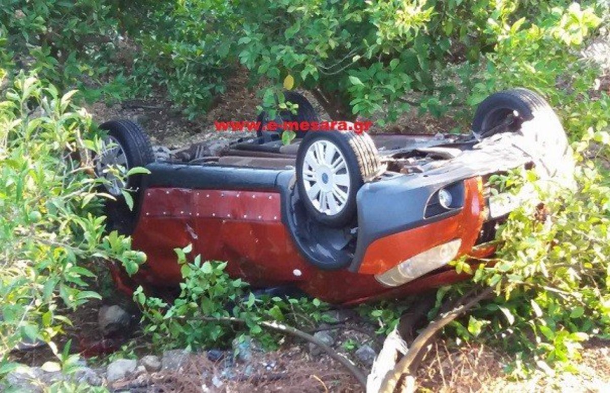 Ηράκλειο: Αυτοκίνητο έπεσε σε γκρεμό από απίστευτο λάθος οδηγού – Έλυσε ο ίδιος το μυστήριο [pic]