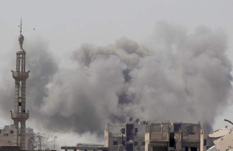 Σκληρές μάχες στην Ράκα – 35 τζιχαντιστές νεκροί