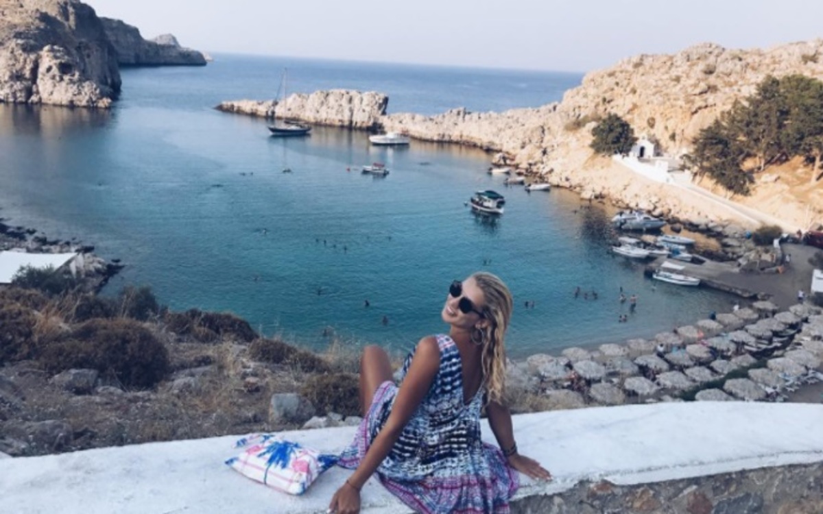 Κωνσταντίνα Σπυροπούλου: Το μήνυμα όλο νόημα από τη Ρόδο!