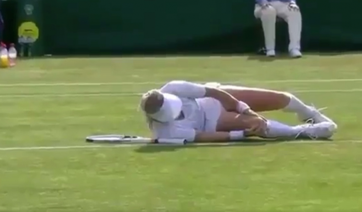 Wimbledon: Σφάδαζε! Φώναζε και ζητούσε βοήθεια [vid]