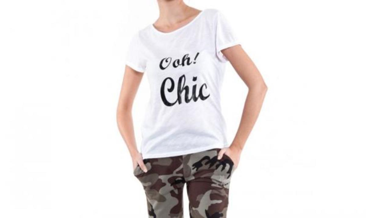 Mε αυτό το tshirt θα ‘σαι so… chic!
