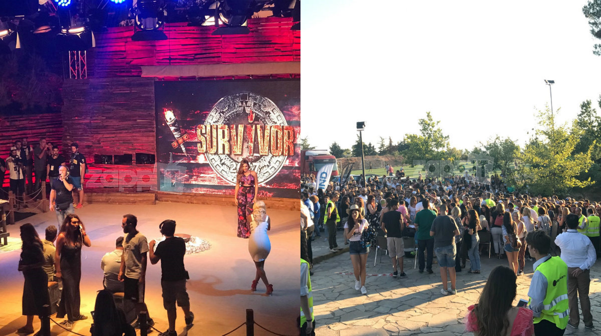 Survivor Τελικός: Κοσμοσυρροή στο άλσος Βεΐκου για να δουν τους παίκτες! Φωτογραφίες!