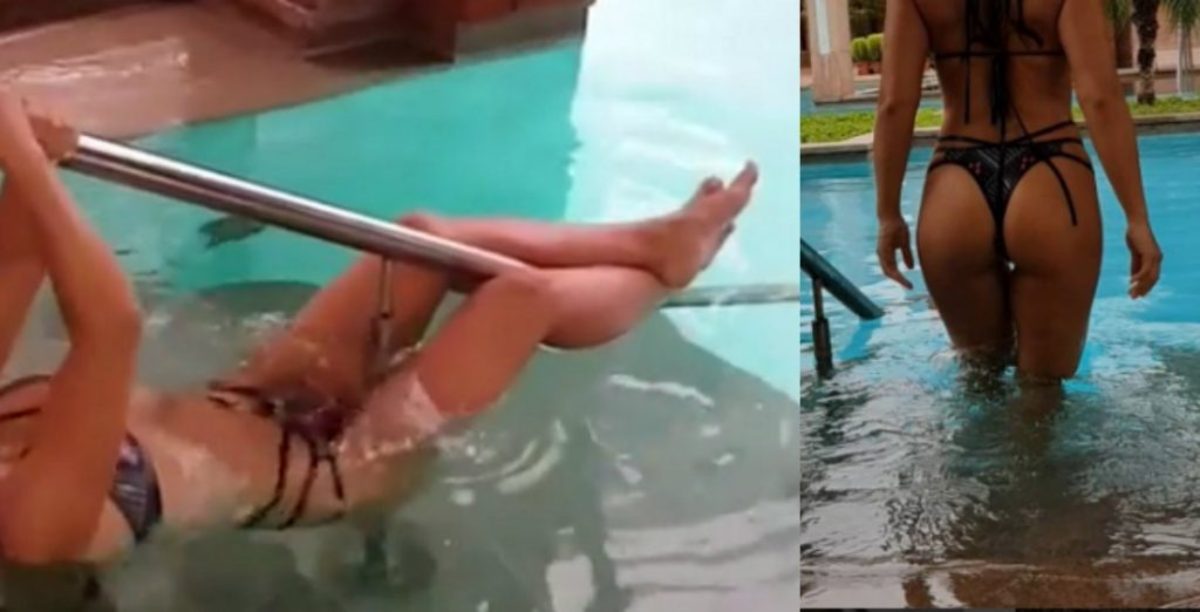 Πασίγνωστη Ελληνίδα βγήκε στην Ινδία με καυτό μαγιό πιάστηκε από το σίδερο και έγινε χαμός! [vid]