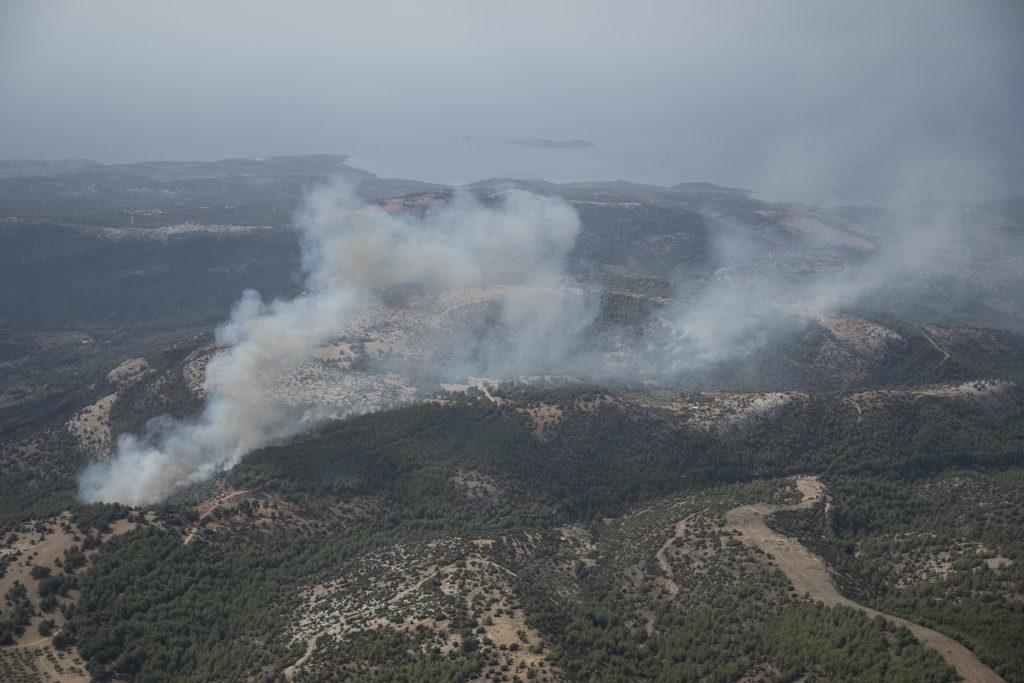 Φωτιά ΤΩΡΑ στην Θάσο