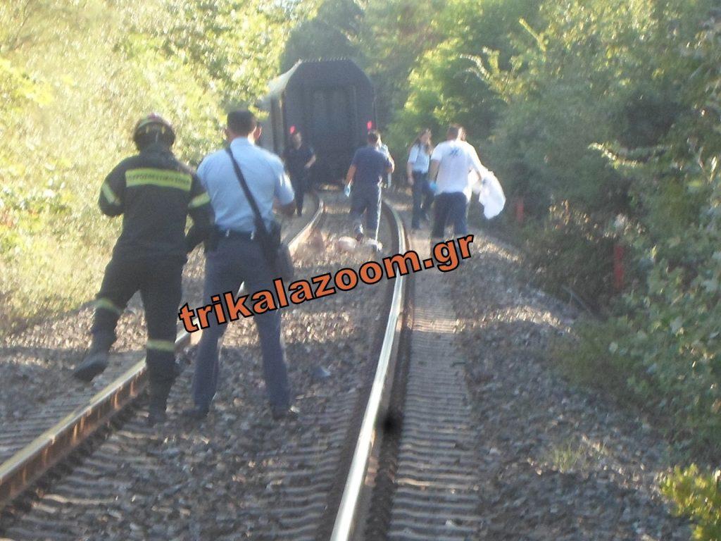 Τραγωδία στα Τρίκαλα: Ηλικιωμένος αυτοκτόνησε, ξαπλώνοντας στις γραμμές του τρένου… [pics,vid]