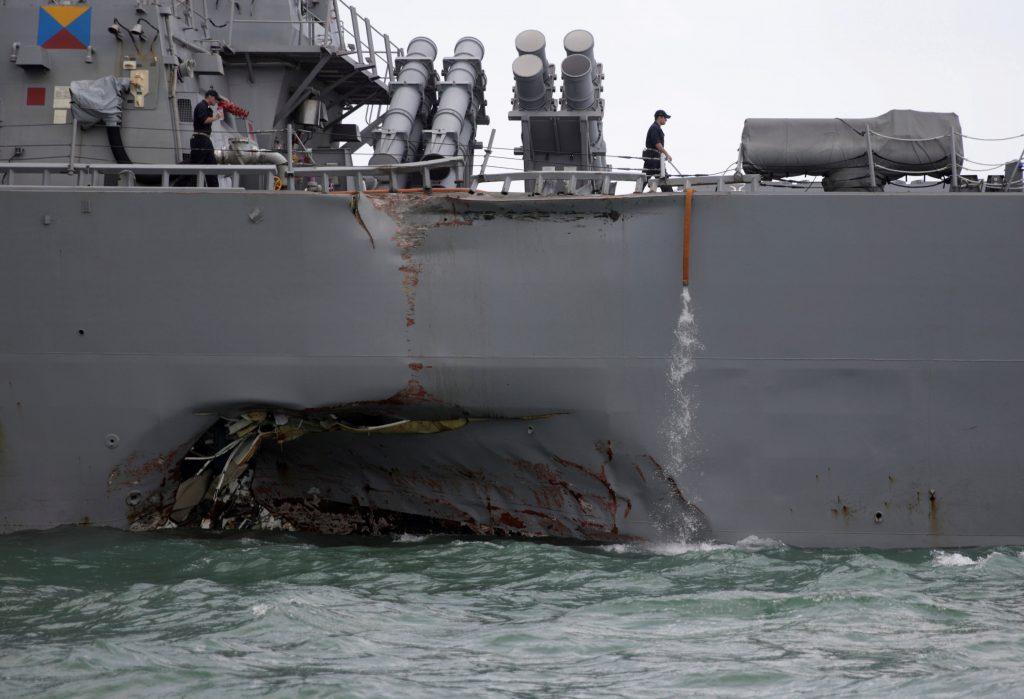 Επίλογος στην τραγωδία: Βρήκαν μέσα στο USS John S. McCain τις σορούς των αγνοούμενων