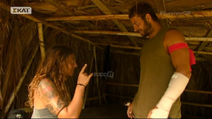 Ευρυδίκη Βαλαβάνη: Ο καβγάς με τον Γιώργο Αγγελόπουλο πριν την αποχώρηση από το Survivor και η κλωτσιά!