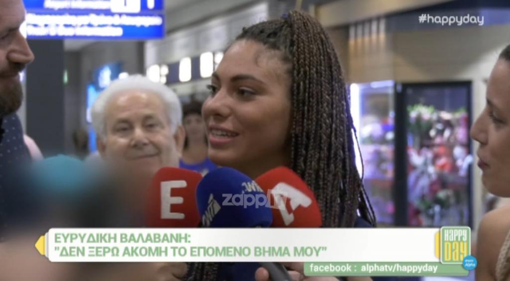 Η Ευρυδίκη Βαλαβάνη απάντησε για τον Ντάνο, αλλά εκνευρίστηκε όταν…