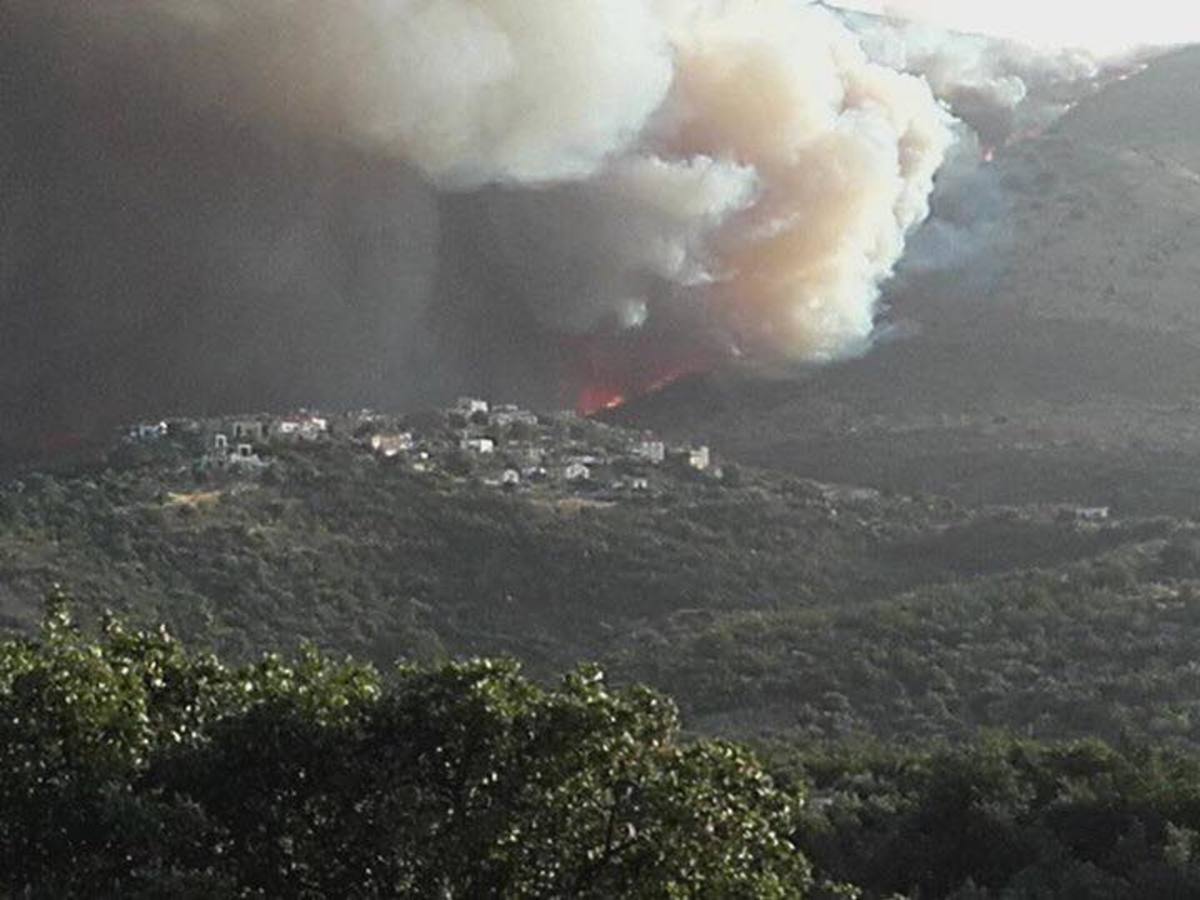 Κόλαση πυρός στη Μάνη! Κινδύνευσαν ζωές, κάηκαν σπίτια! Μάχη με τις φλόγες