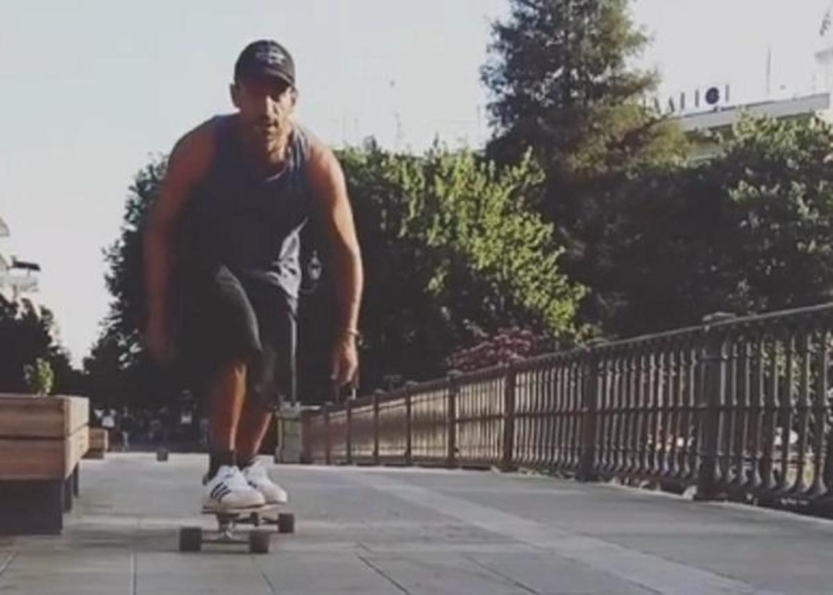 Γιώργος Χρανιώτης: Mετά το survivor κάνει ρεκόρ στο skate! Video