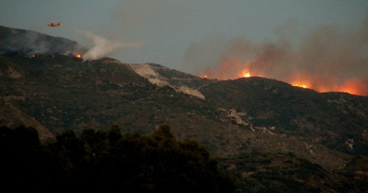 Φωτιά στην Ζάκυνθο: Δεν ηρεμεί το νησί – Αναζωπύρωση σε δύο μέτωπα