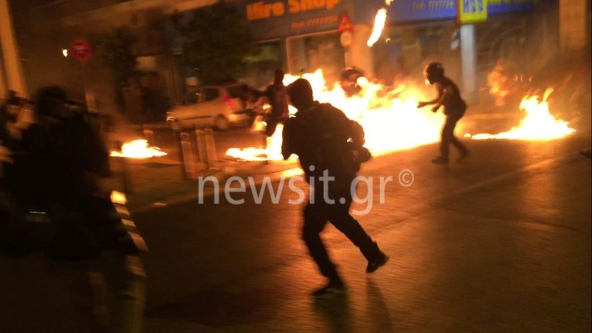 Παύλος Φύσσας: Ένταση στην πορεία για την επέτειο της δολοφονίας του